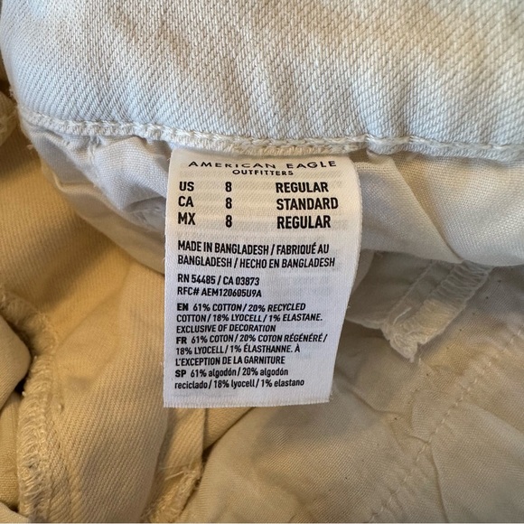 AE Dreamy Drape Super Soft High Rise Wide Leg Stretch Poppy Trouser Pant, Size 8 - Picture 9 of 12